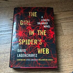 🎁 3/$15 - The Girl in the Spider's Web by David Lagercrantz, Hardcover